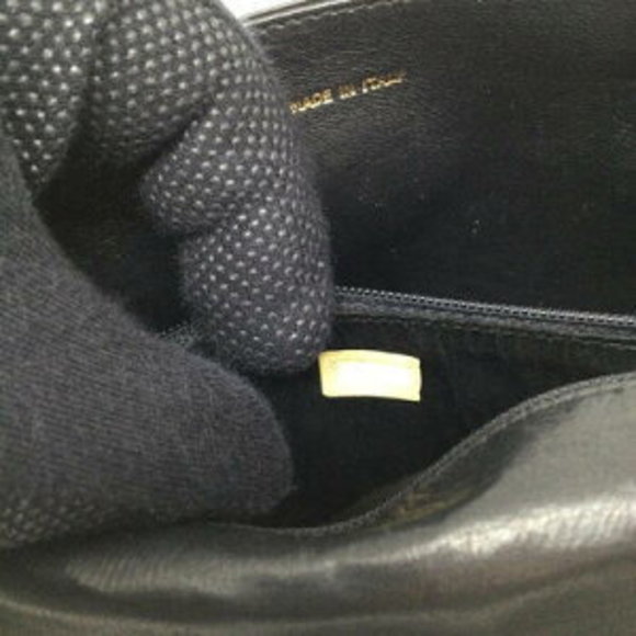 CHANEL Matelasse Chain Shoulder Bag Leather Black x - Picture 13 of 16